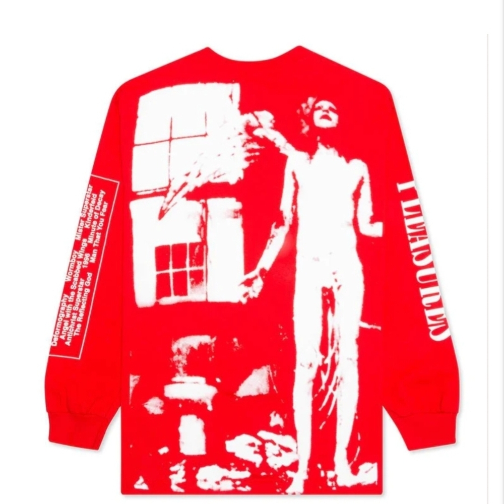 Marilyn Manson Pleasures Antichrist Superstar Long sleeve XL